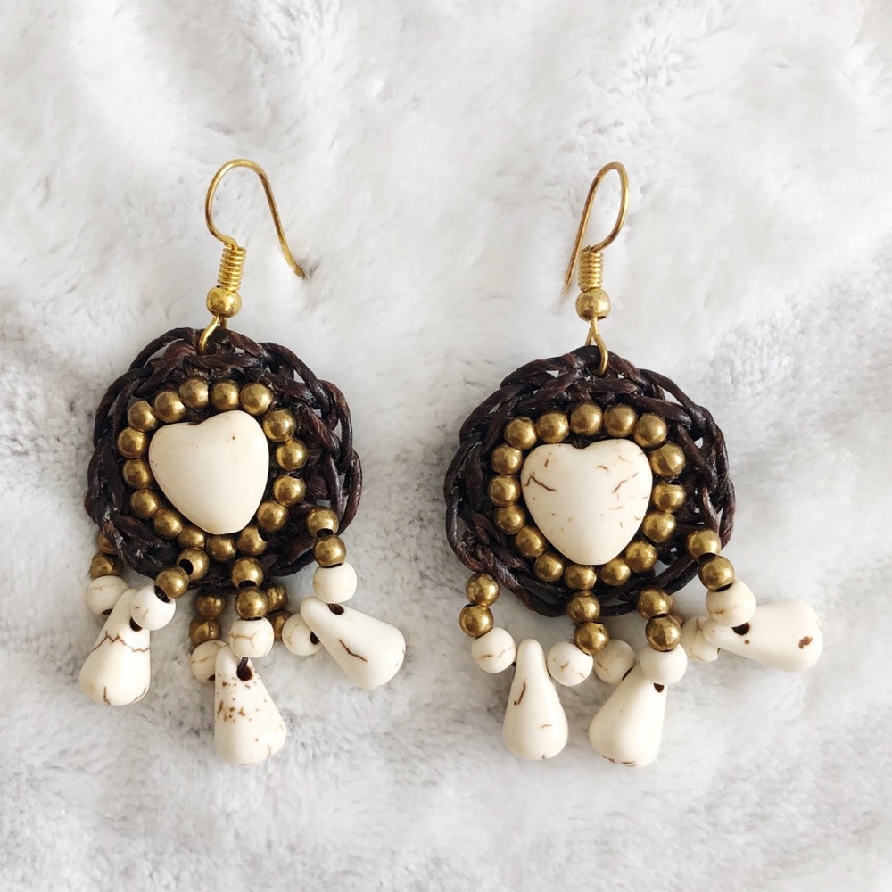 Heart earrings